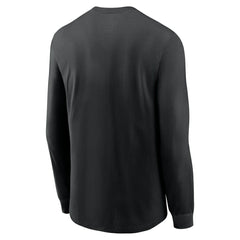 New Orleans Saints Team Slogan Long Sleeve T-Shirt - Black - Nike