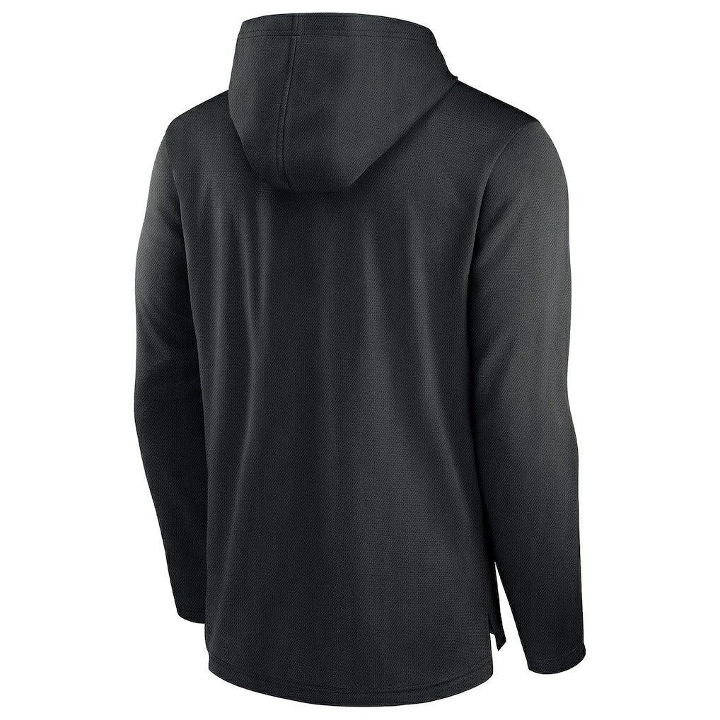 Las Vegas Raiders Lightweight Performance Hooded Long Sleeve T-Shirt - Black - Nike