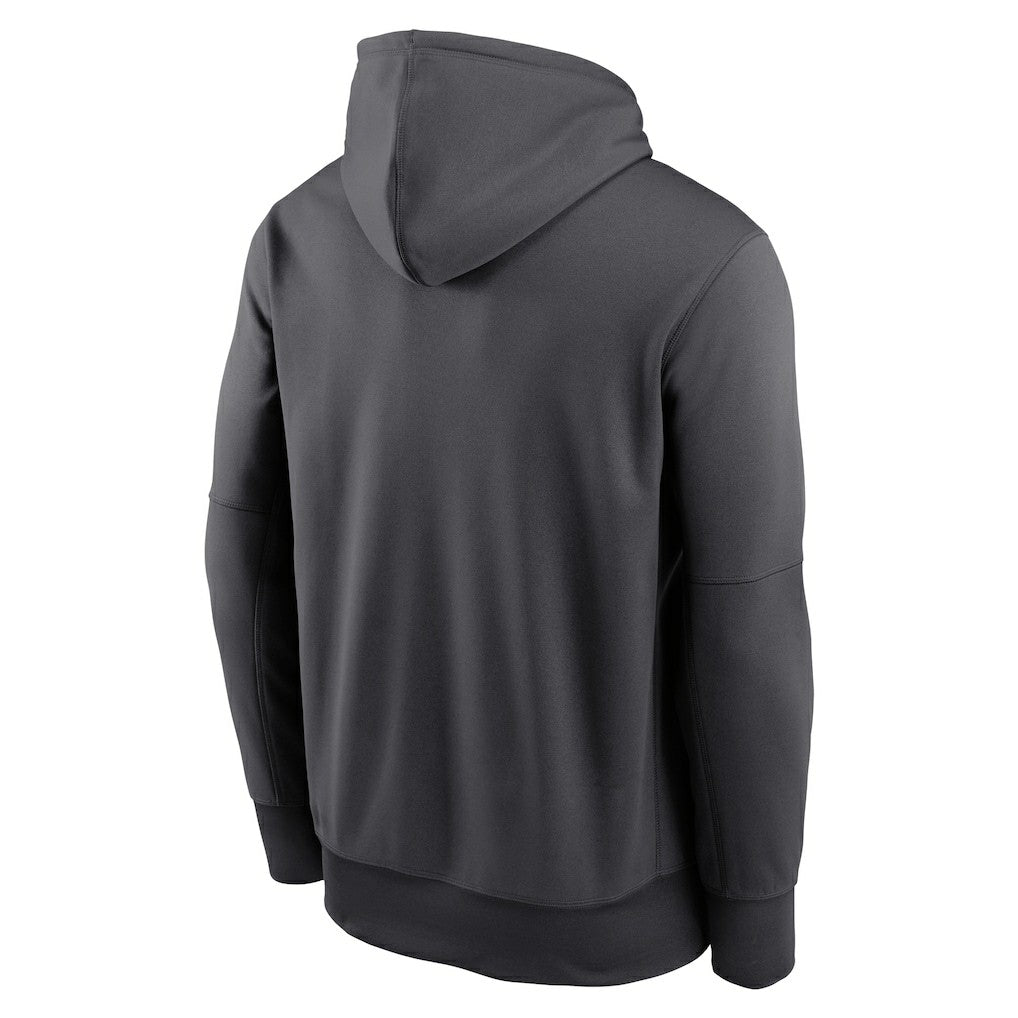 Cleveland Browns Prime Logo Name Split Pullover Hoodie - Anthracite - Nike