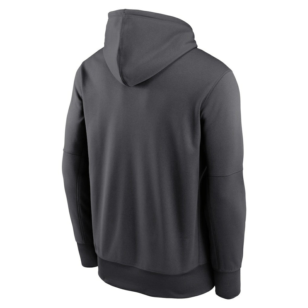 Cleveland Browns Prime Logo Name Split Pullover Hoodie - Anthracite - Nike