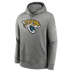 Jacksonville Jaguars Rewind Club Fleece Pullover Hoodie - Heathered Gray - Nike
