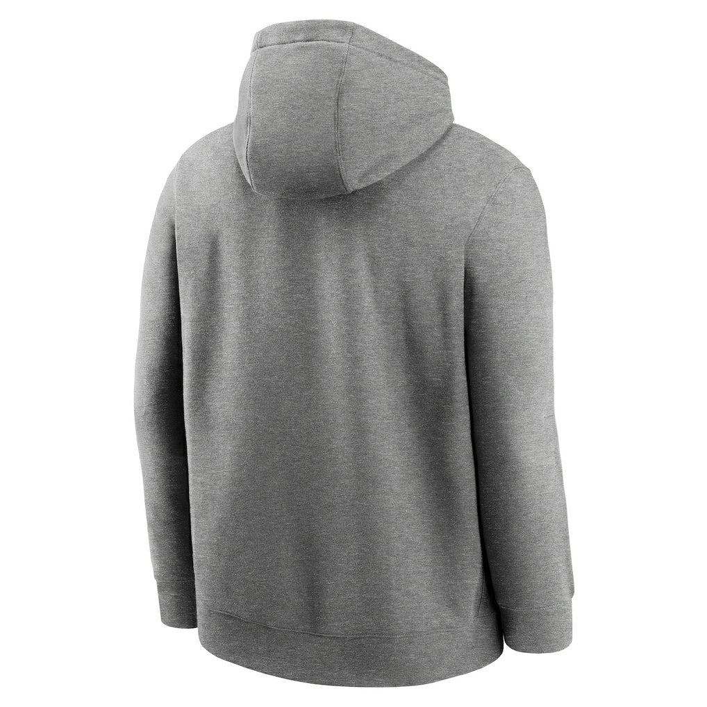 Los Angeles Rams Rewind Club Fleece Pullover Hoodie - Heathered Gray - Nike