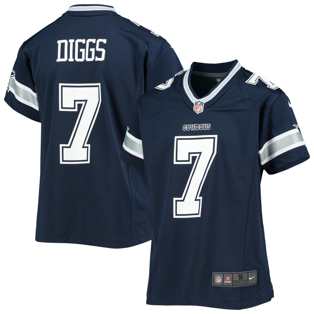 Trevon Diggs Dallas Cowboys Youth Game Jersey - Navy - Nike