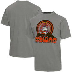 Cleveland Browns Junk Food Wonderland Infinity Vibe T-Shirt - Graphite - NFL