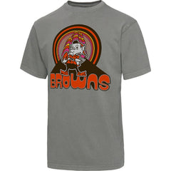 Cleveland Browns Junk Food Wonderland Infinity Vibe T-Shirt - Graphite - NFL