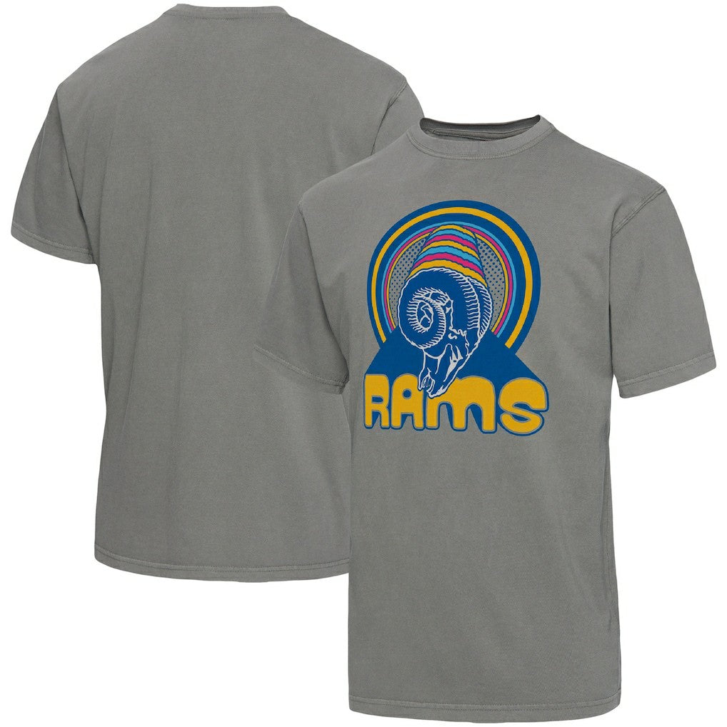Los Angeles Rams Junk Food Wonderland Infinity Vibe T-Shirt - Graphite - NFL