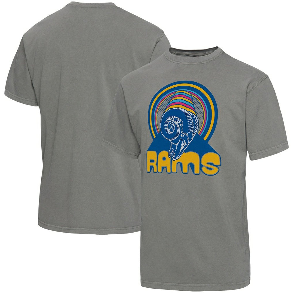 Los Angeles Rams Junk Food Wonderland Infinity Vibe T-Shirt - Graphite - NFL