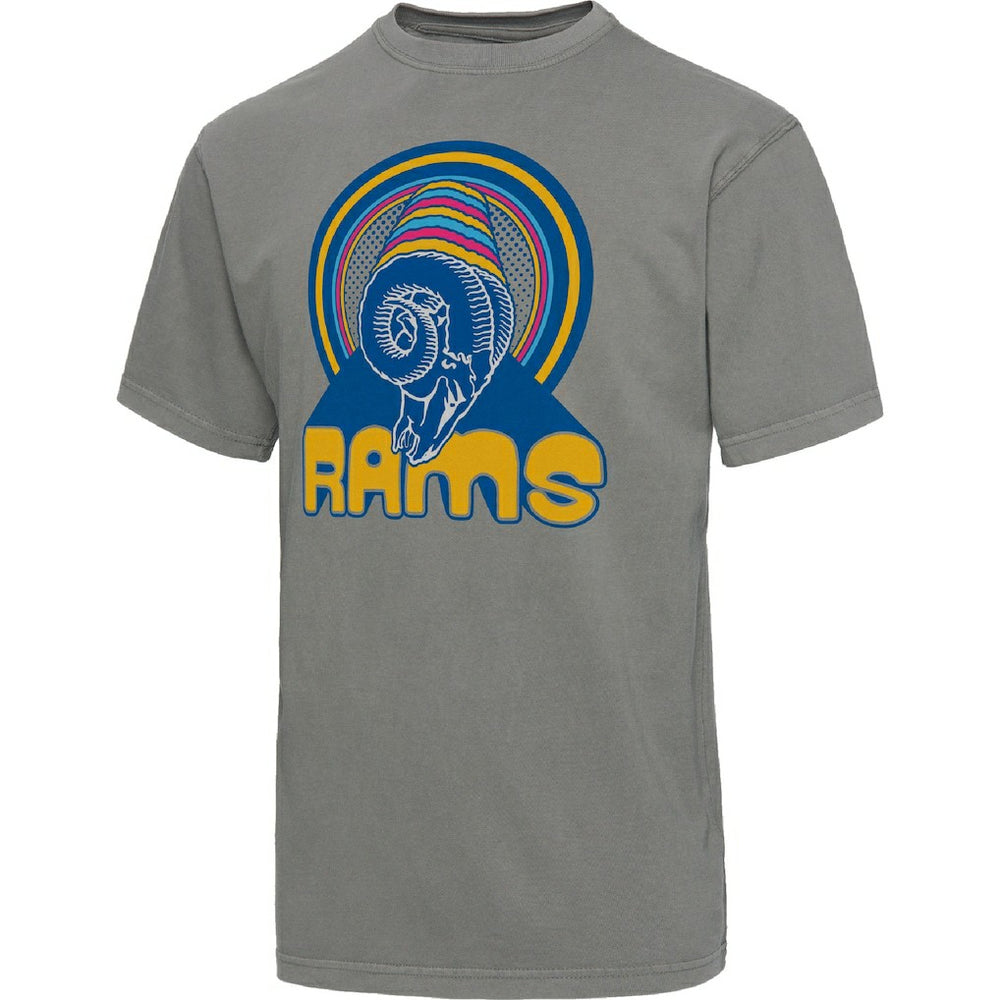 Los Angeles Rams Junk Food Wonderland Infinity Vibe T-Shirt - Graphite - NFL