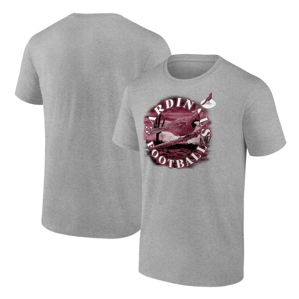Arizona Cardinals Big & Tall Sporting Chance T-Shirt - Heathered Gray - Fanatics