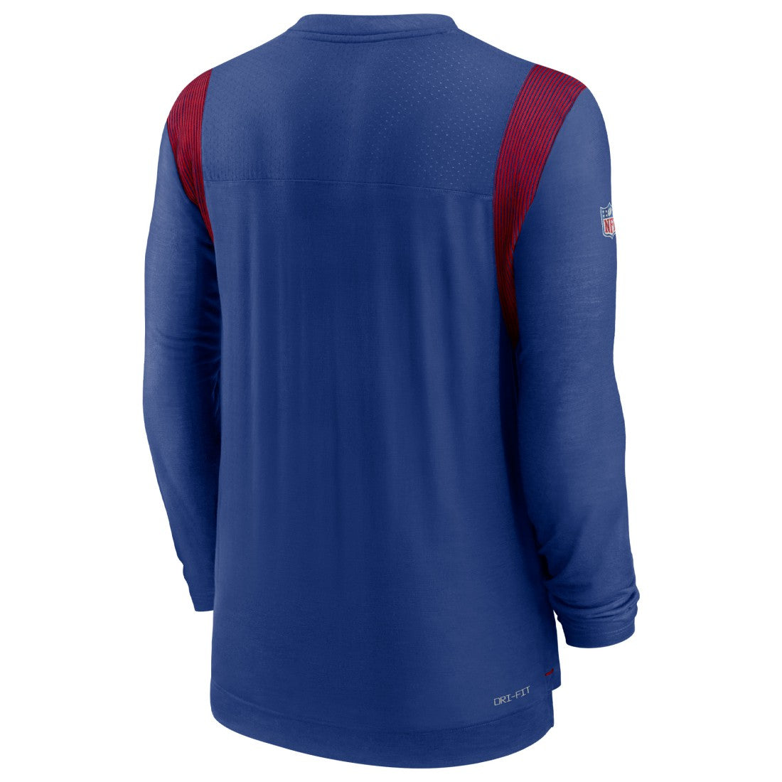 New York Giants Sideline Tonal Logo Performance Player Long Sleeve T-Shirt - Royal - Nike