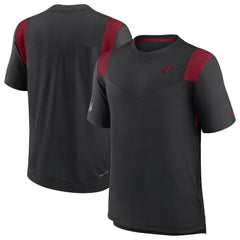 Arizona Cardinals Sideline Tonal Logo Performance Player T-Shirt - Black - Nike