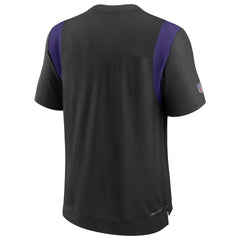 Minnesota Vikings Sideline Tonal Logo Performance Player T-Shirt - Black - Nike