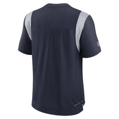 Dallas Cowboys Sideline Tonal Logo Performance Player T-Shirt - Navy - Nike