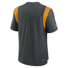 Washington Commanders Sideline Tonal Logo Performance Player T-Shirt - Charcoal - Nike