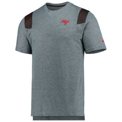 Tampa Bay Buccaneers Sideline Tonal Logo Performance Player T-Shirt - Pewter - Nike