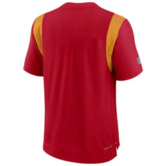 Kansas City Chiefs Sideline Tonal Logo Performance Player T-Shirt - Red - Nike