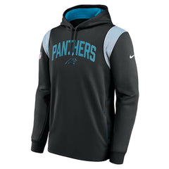 Carolina Panthers Sideline Athletic Stack Performance Pullover Hoodie - Black - Nike
