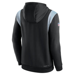 Carolina Panthers Sideline Athletic Stack Performance Pullover Hoodie - Black - Nike