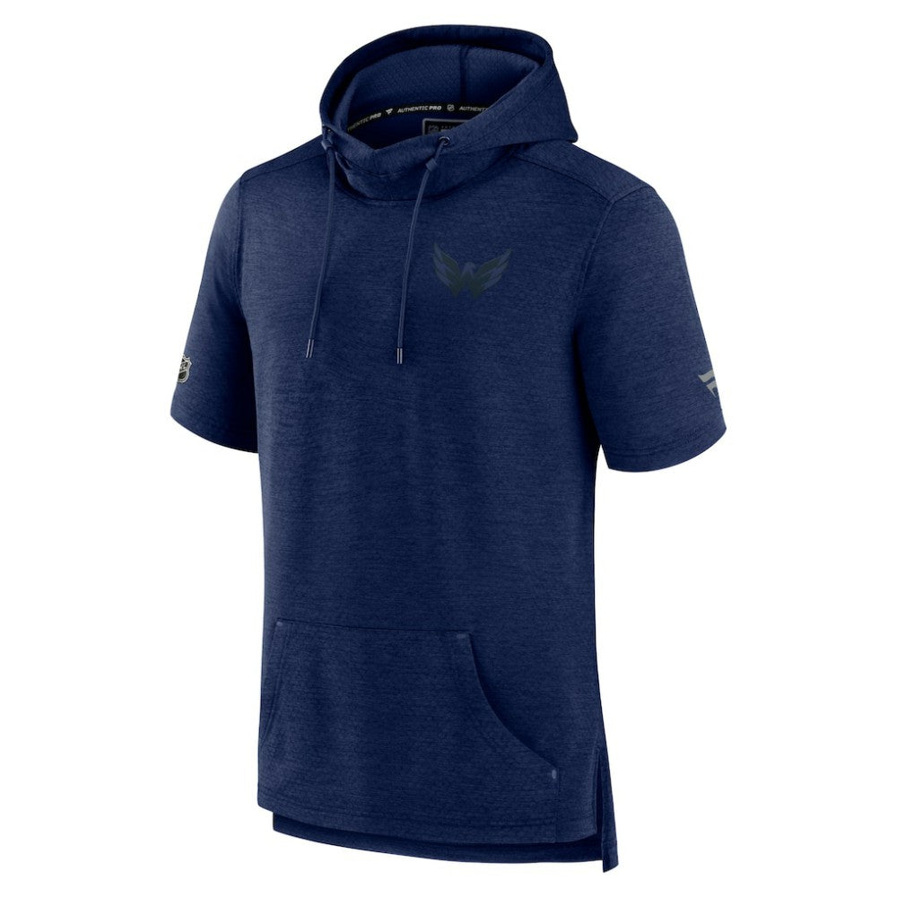 Washington Capitals Fanatics Authentic Pro Road Performance Short Sleeve Pullover Hoodie - Heather Navy | Fanatics online