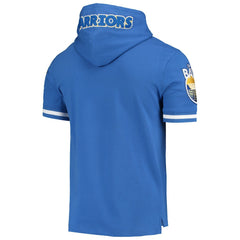 Stephen Curry Golden State Warriors Pro Standard Name & Number Short Sleeve Pullover Hoodie Royal