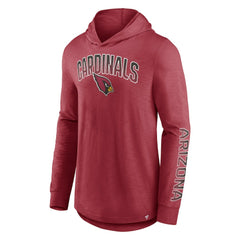 Arizona Cardinals Front Runner Long Sleeve Hooded T-Shirt - Cardinal - Fanatics