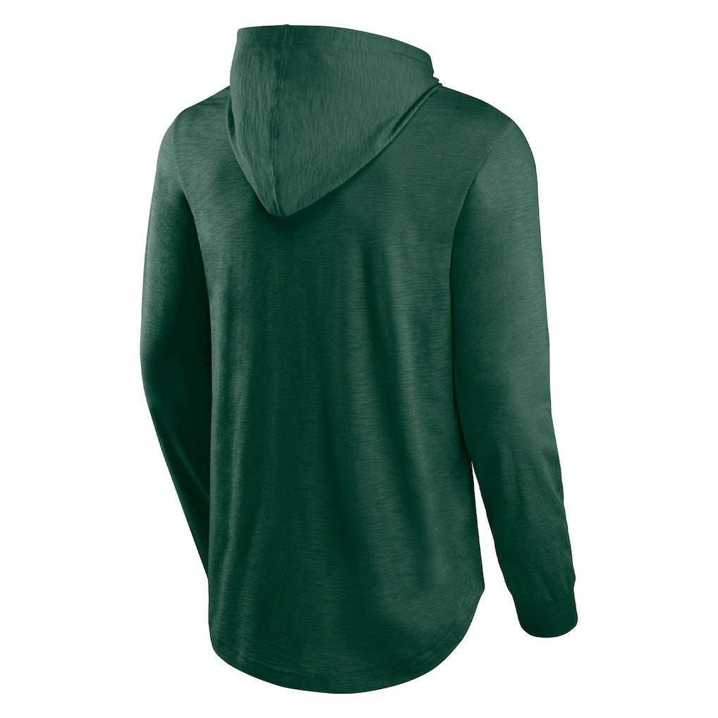 Green Bay Packers Front Runner Long Sleeve Hooded T-Shirt - Green - Fanatics