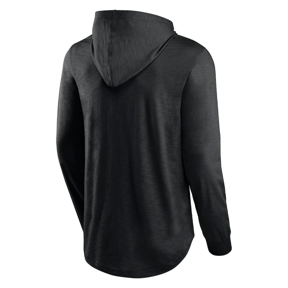 Las Vegas Raiders Front Runner Long Sleeve Hooded T-Shirt - Black - Fanatics