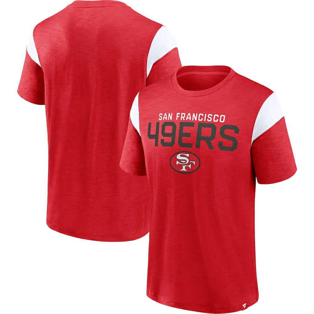 San Francisco 49ers Home Stretch Team T-Shirt - Scarlet - Fanatics