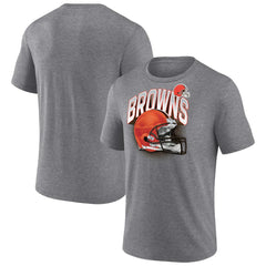Cleveland Browns End Around Tri-Blend T-Shirt - Heathered Gray - Fanatics
