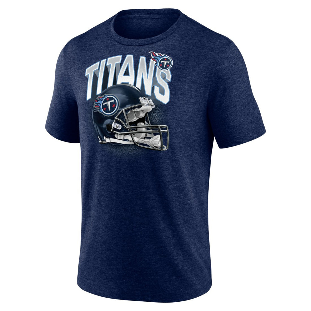 Tennessee Titans End Around Tri-Blend T-Shirt - Heathered Navy - Fanatics