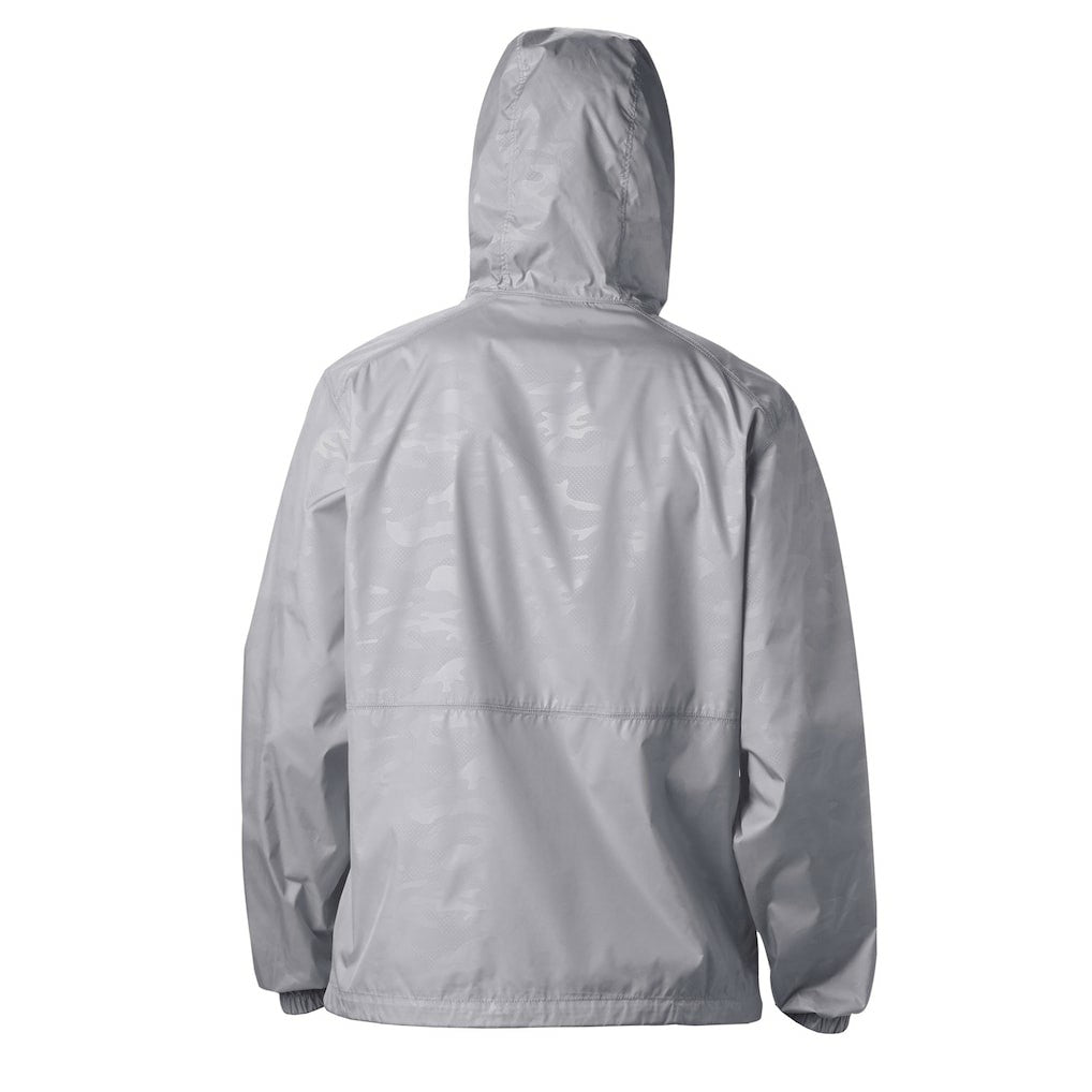 Columbia Dallas Mavericks Camo Flash Forward Full-Zip Windbreaker Jacket Gray