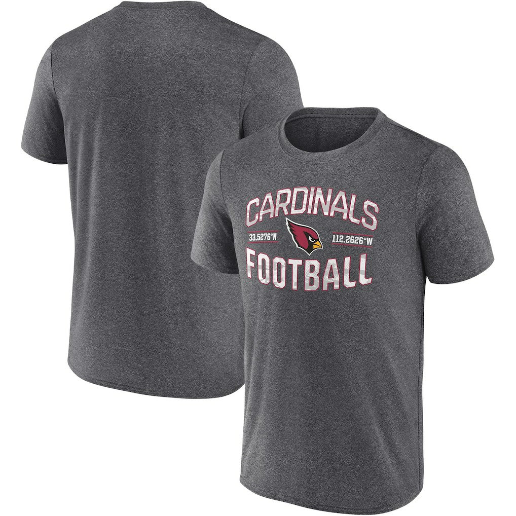 Arizona Cardinals Want To Play T-Shirt - Heathered Charcoal - Fanatics