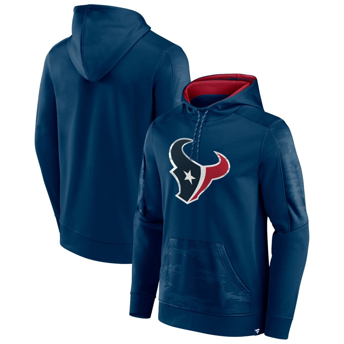 Houston Texans On The Ball Pullover Hoodie - Navy - Fanatics
