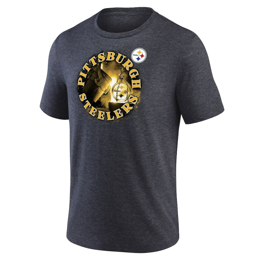 Pittsburgh Steelers Sporting Chance T-Shirt - Heathered Charcoal - Fanatics