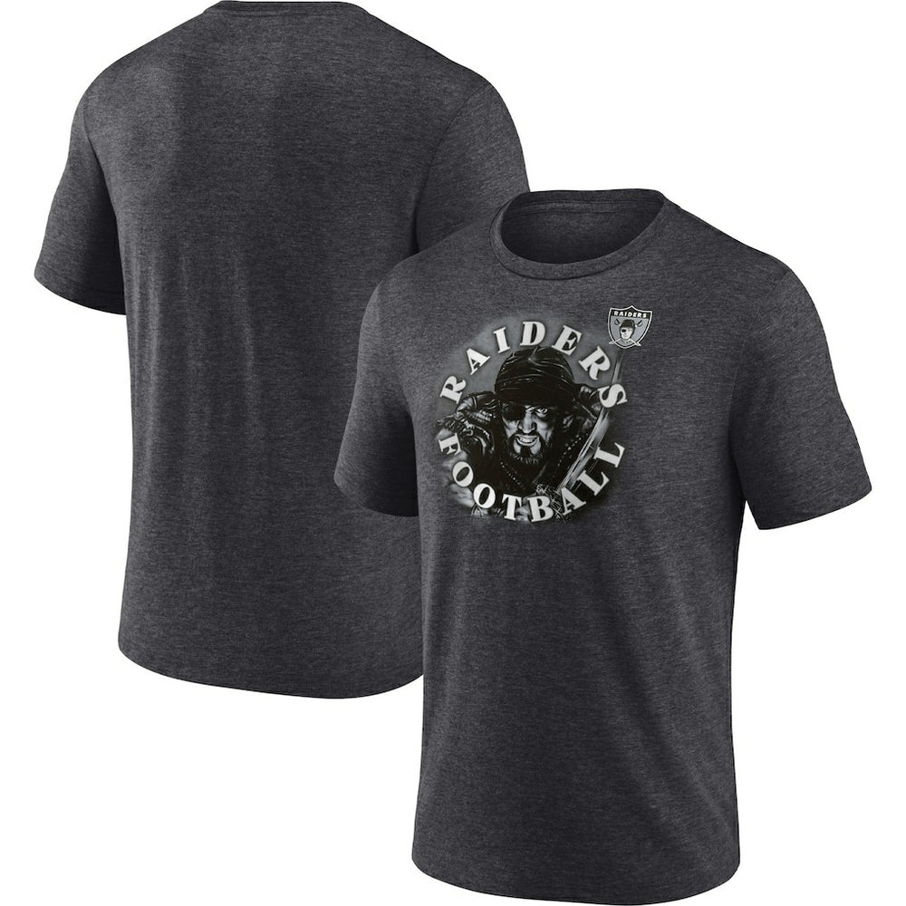 Las Vegas Raiders Sporting Chance T-Shirt - Heathered Charcoal - Fanatics