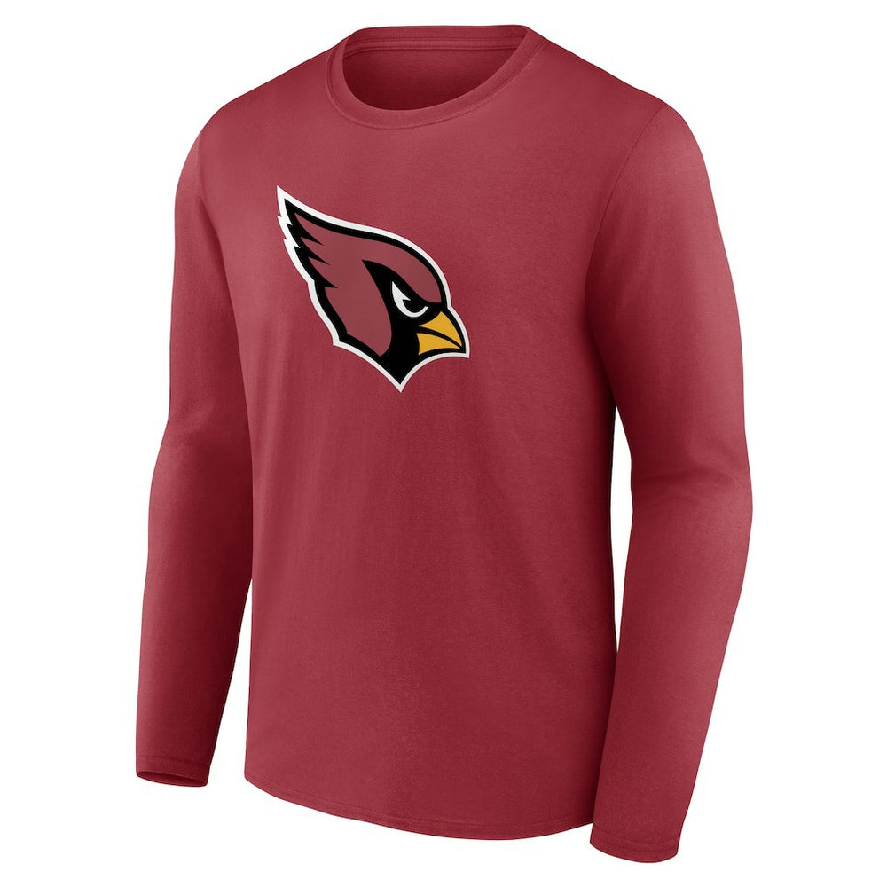 Arizona Cardinals Primary Logo Long Sleeve T-Shirt - Cardinal - Fanatics