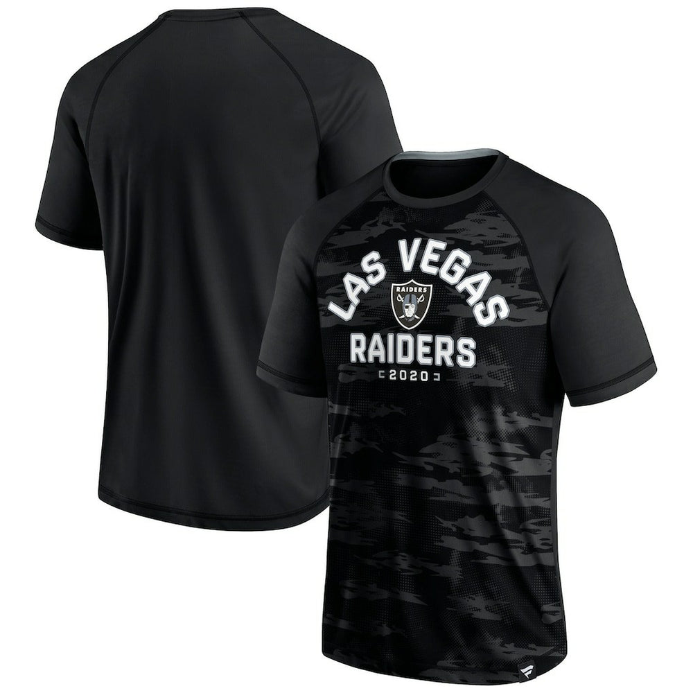 Las Vegas Raiders Hail Mary Raglan T-Shirt - Black - Fanatics