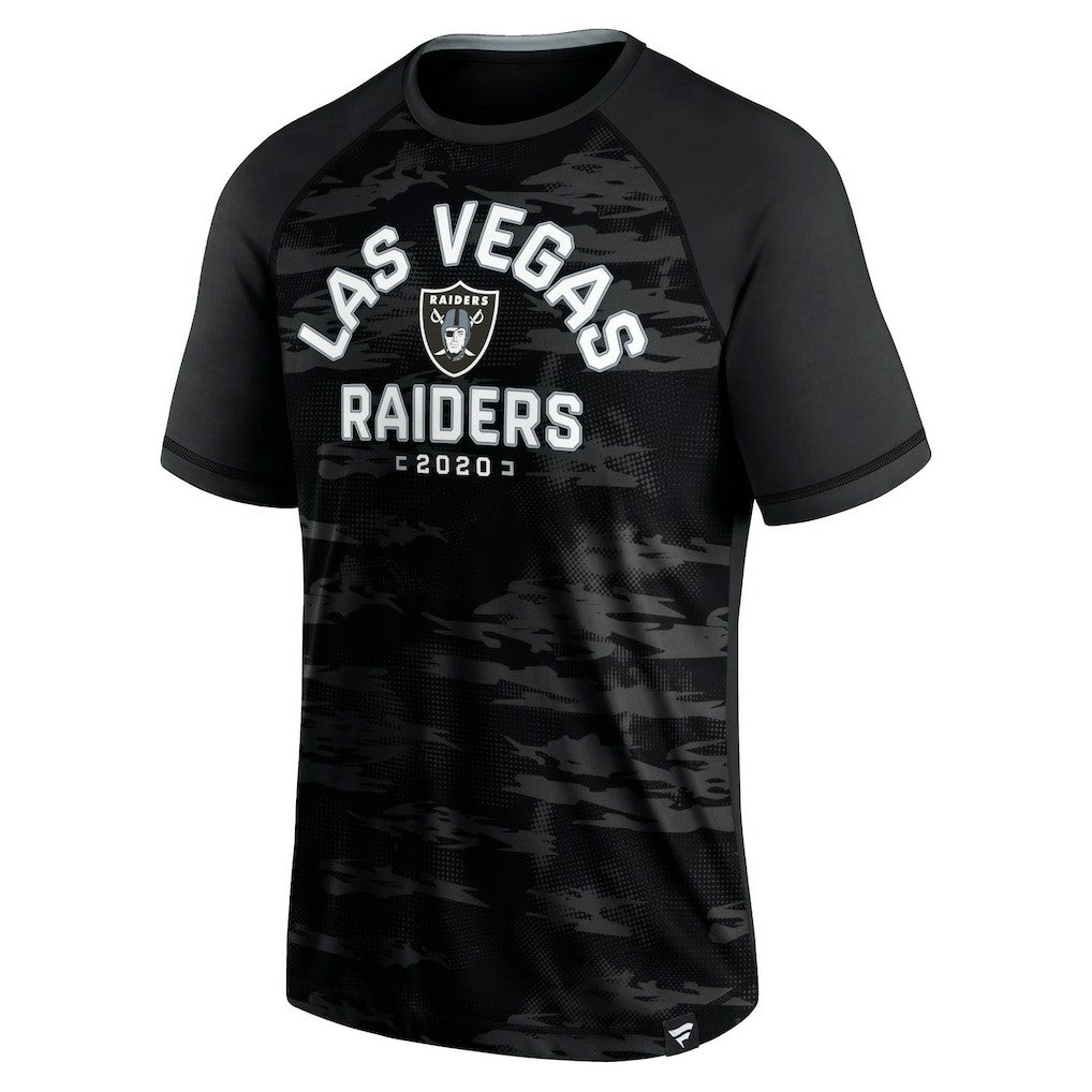 Las Vegas Raiders Hail Mary Raglan T-Shirt - Black - Fanatics