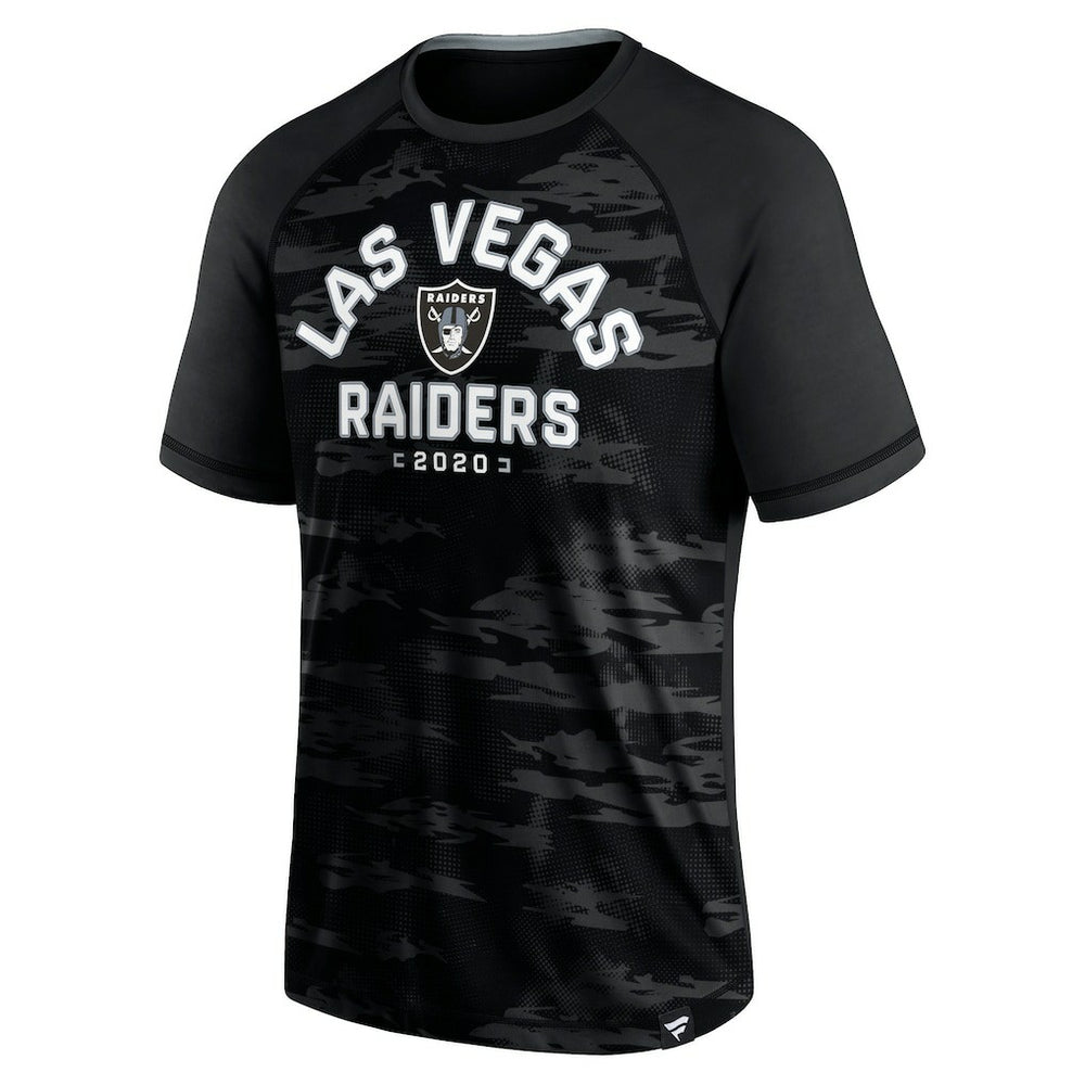 Las Vegas Raiders Hail Mary Raglan T-Shirt - Black - Fanatics