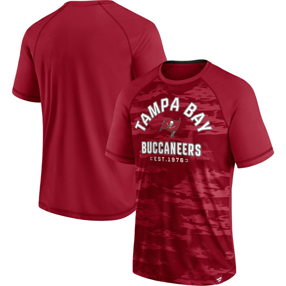 Tampa Bay Buccaneers Hail Mary Raglan T-Shirt - Red - Fanatics