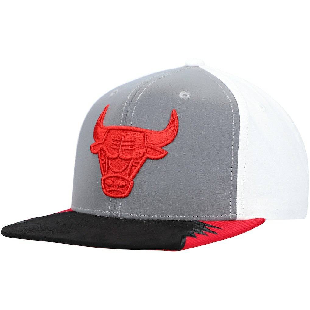 Mitchell & Ness Chicago Bulls Day 5 Snapback Hat Gray/White