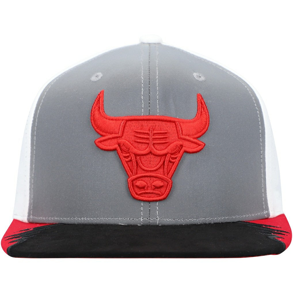 Mitchell & Ness Chicago Bulls Day 5 Snapback Hat Gray/White