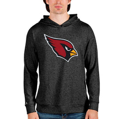 Arizona Cardinals Antigua Team Absolute Pullover Hoodie - Heathered Black - NFL