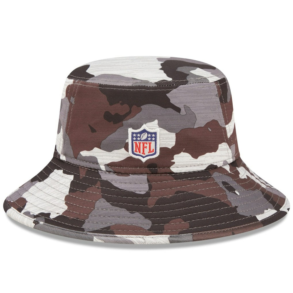 Cleveland Browns New Era 2022 NFL Training Camp Bucket Hat - Camo - NFL