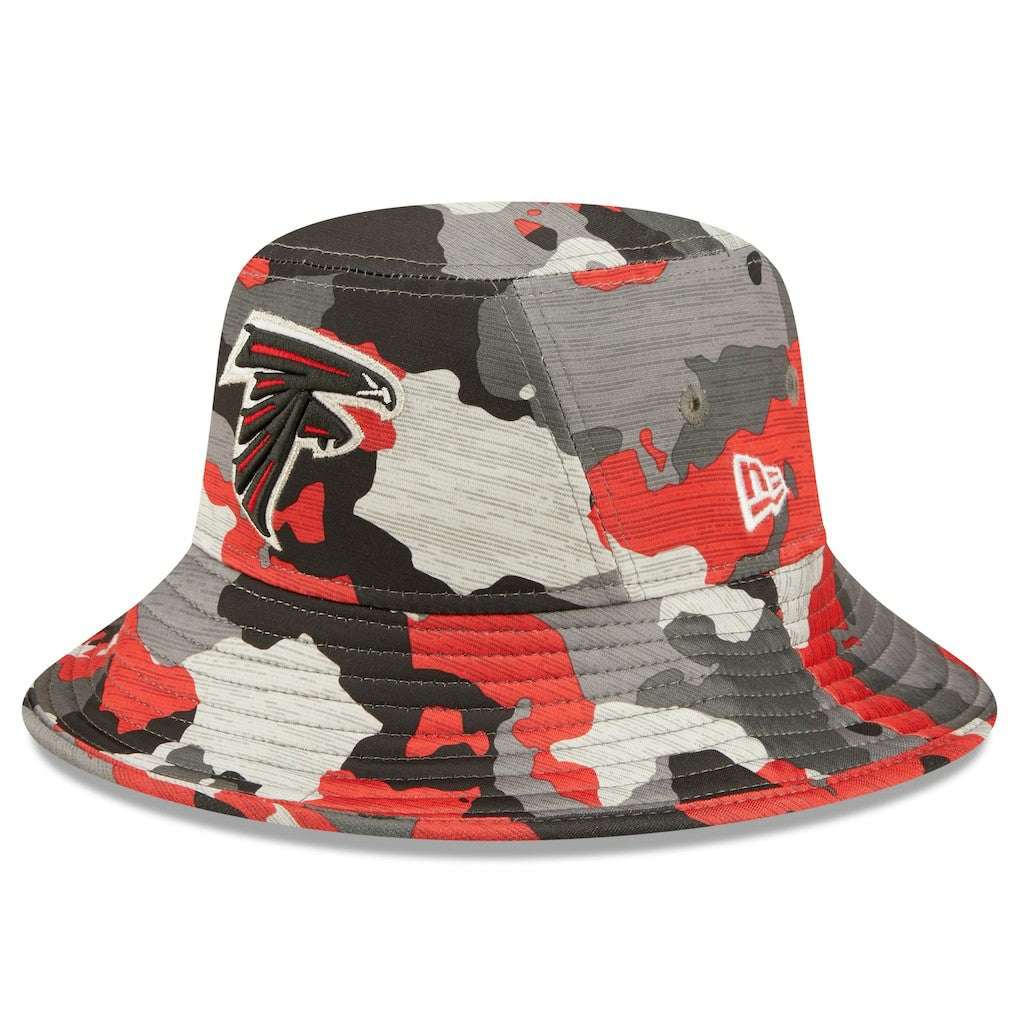 Atlanta Falcons New Era 2022 NFL Training Camp Bucket Hat - Camo - NFL