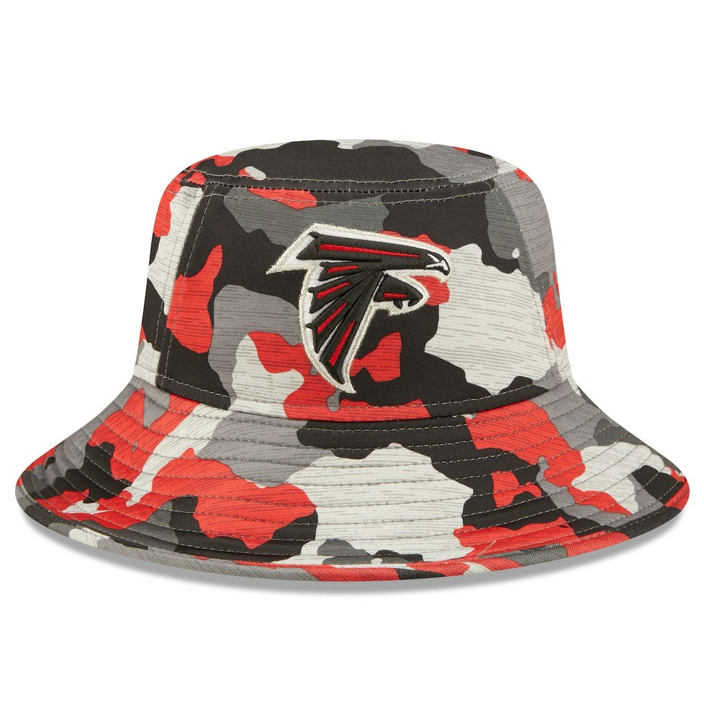 Atlanta Falcons New Era 2022 NFL Training Camp Bucket Hat - Camo - NFL