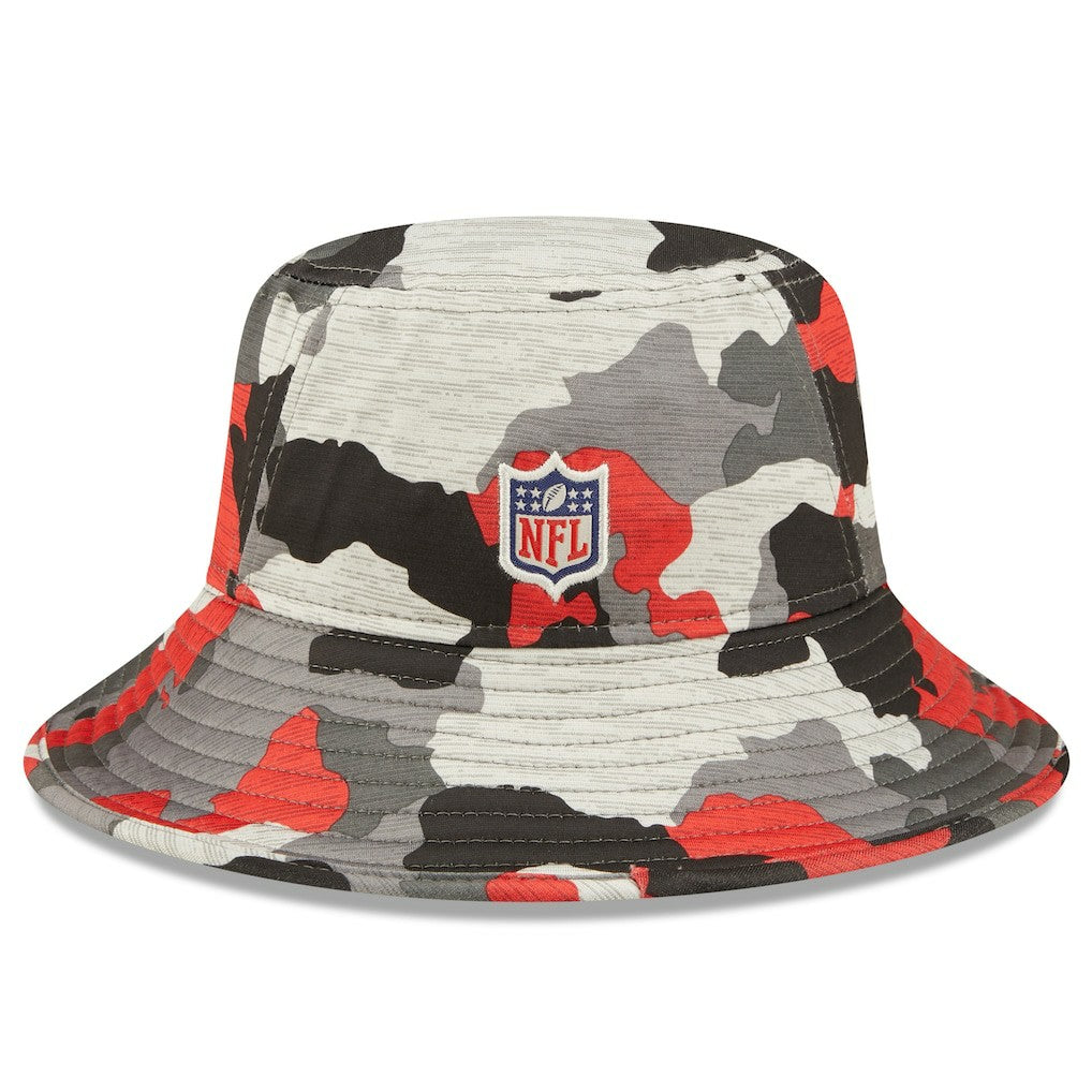 Atlanta Falcons New Era 2022 NFL Training Camp Bucket Hat - Camo - NFL
