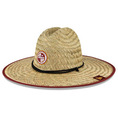 Washington Commanders New Era 2022 NFL Training Camp Straw Lifeguard Hat - Natural - NFL
