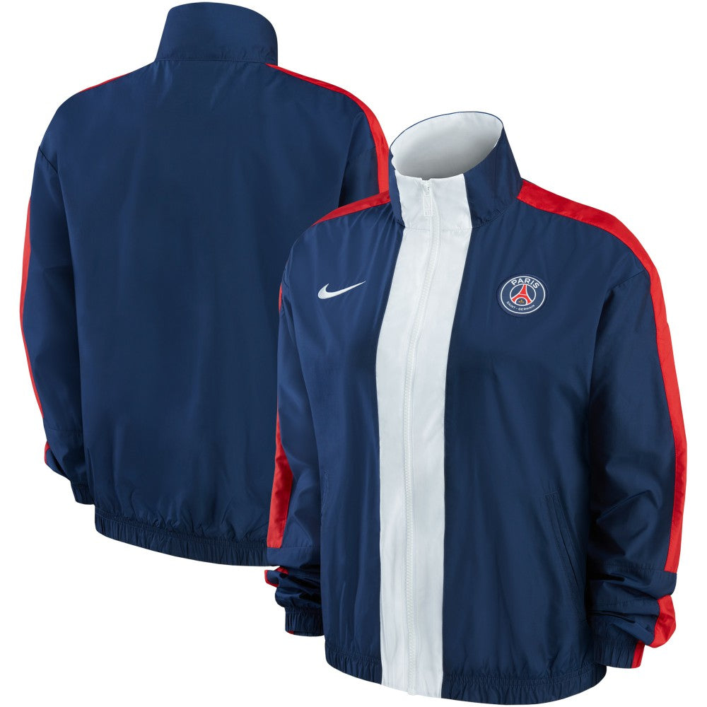 Nike - Paris Saint-Germain Women's Essential Anthem Full-Zip Jacket - Navy