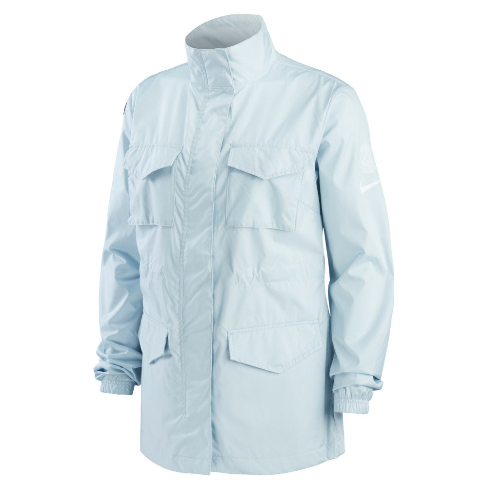 Nike - Paris Saint-Germain Women's M65 Woven Full-Zip Jacket - Light Blue